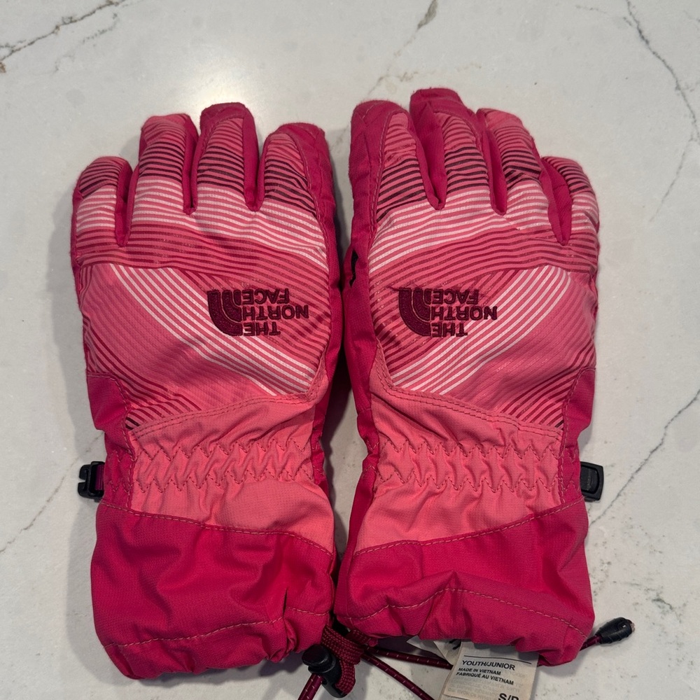 The North Face Vibrant Pink Insulated Gloves